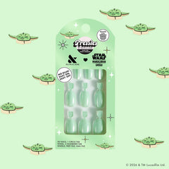 Grogu Green Velvet - Pressies | S/M | Round