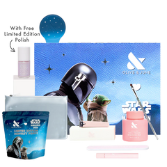 The Star Wars: Mandalorian and Grogu Mani System - Choose 6 Polishes + Free Purple Puka Polish
